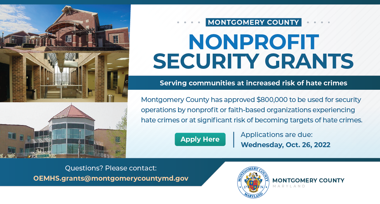 Montgomery County Updates Applications Now Being Accepted from